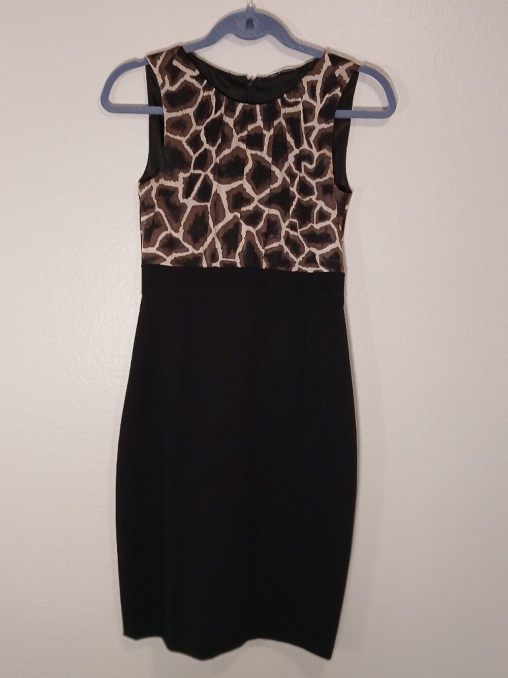 Elie Tahari Women's Sleeveless Fitted Pencil Dress SZ 0